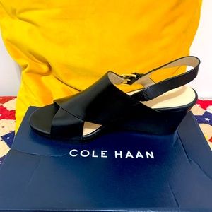 Cole Haan leather dress sandal
